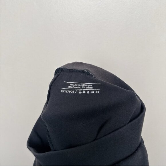 Outdoor Voices Womesn Small Straus Wide Leg Soft Pant In Black Color - Picture 10 of 14